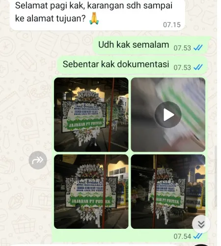 Pengiriman Papan Bunga Selamat Sidajaya Cipunagara
