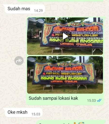 Pengiriman Papan Bunga Sidajaya Cipunagara