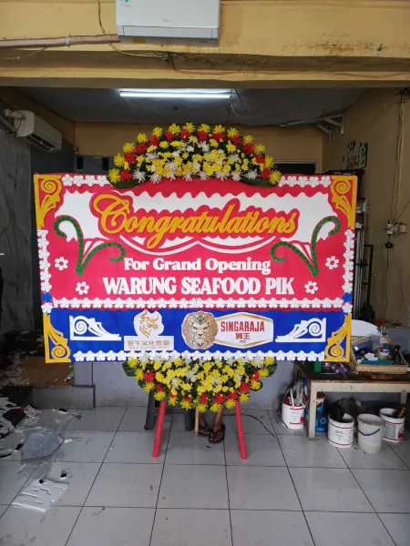 Papan Bunga Ucapan Selamat Sidajaya Cipunagara