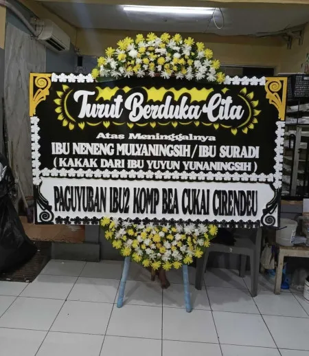 Papan Bunga Duka Sidajaya Cipunagara